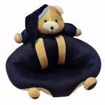 صندلی پشتیبان خرس تدی  رنگ سرمه ای