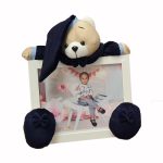 قاب عکس خرس تدی رنگ سرمه ای