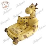 تشک گارد دار  زرافه رنگ لیمویی