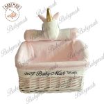 سبد بهداشتی مربع تک شاخ پونی