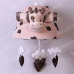 لوستر زرافه کرم