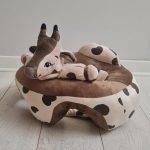 مبل پشتیبان زرافه رنگ کرم